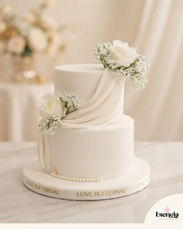Torta de boda clásica