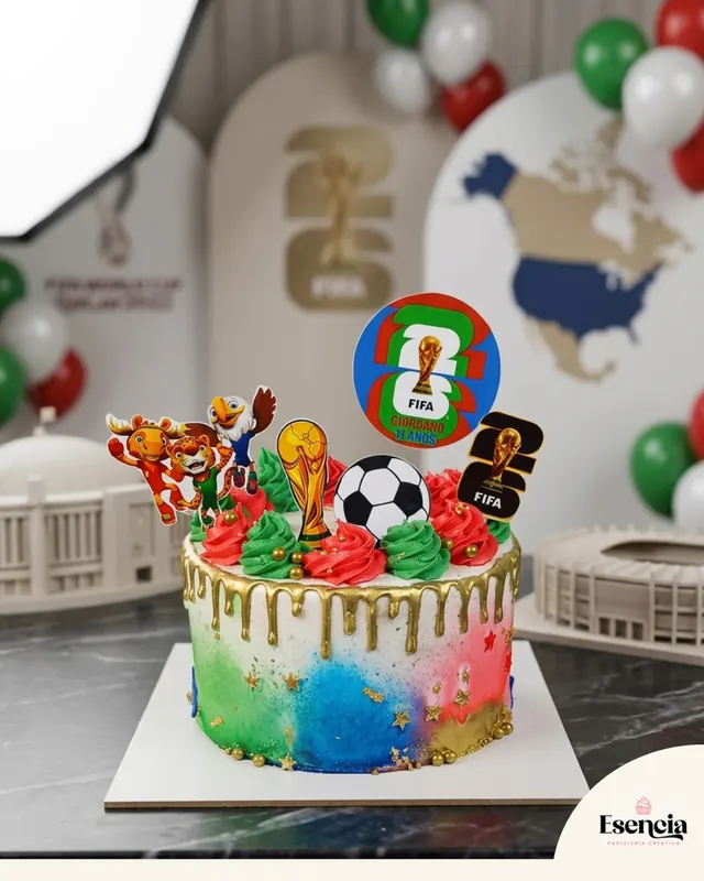 Torta del Mundial FIFA 2026