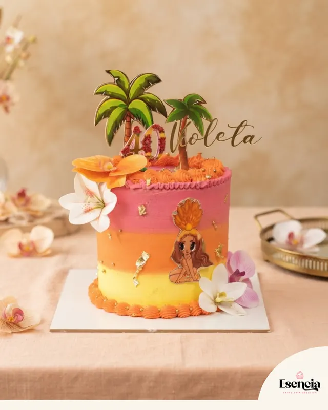 Torta de tropical