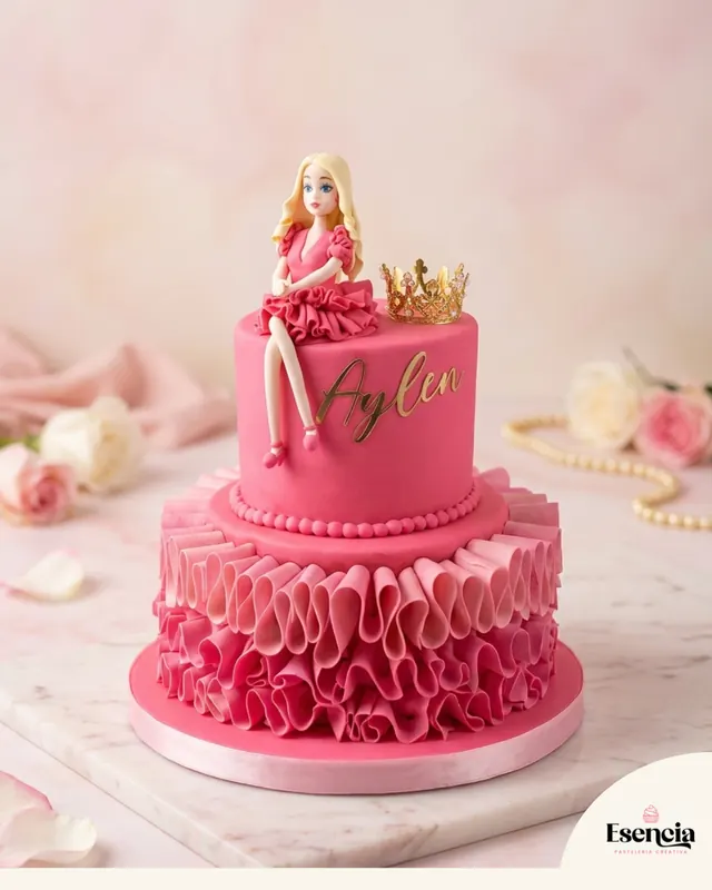 Torta de Barbie