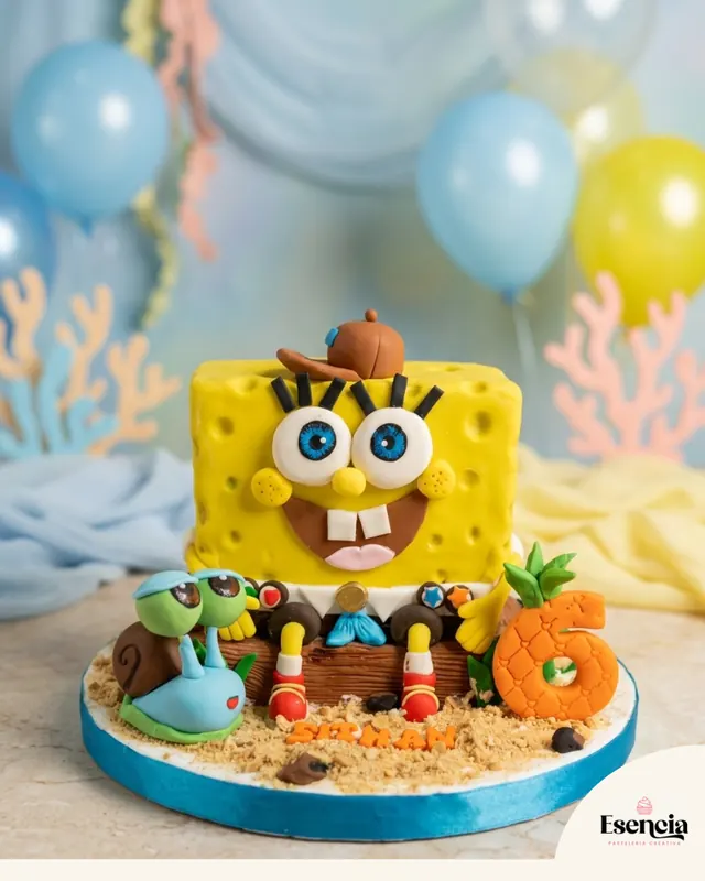 Torta de Bob Esponja