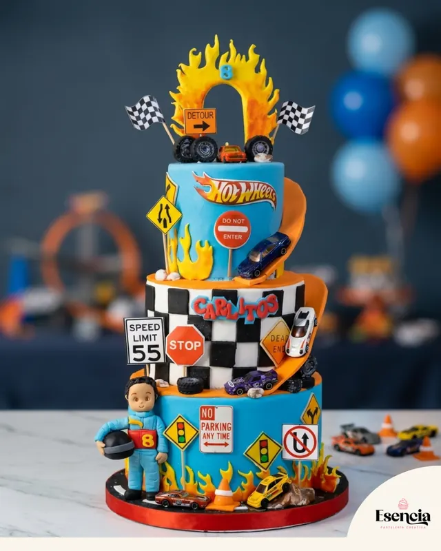 Torta de Hot Wheels