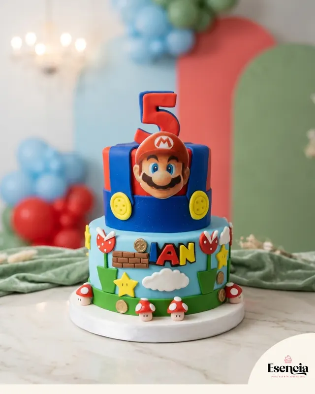 Torta de Mario Bros
