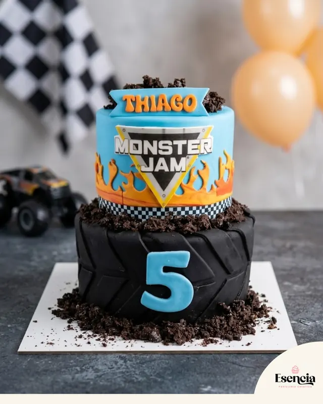 Torta de Monster Jam