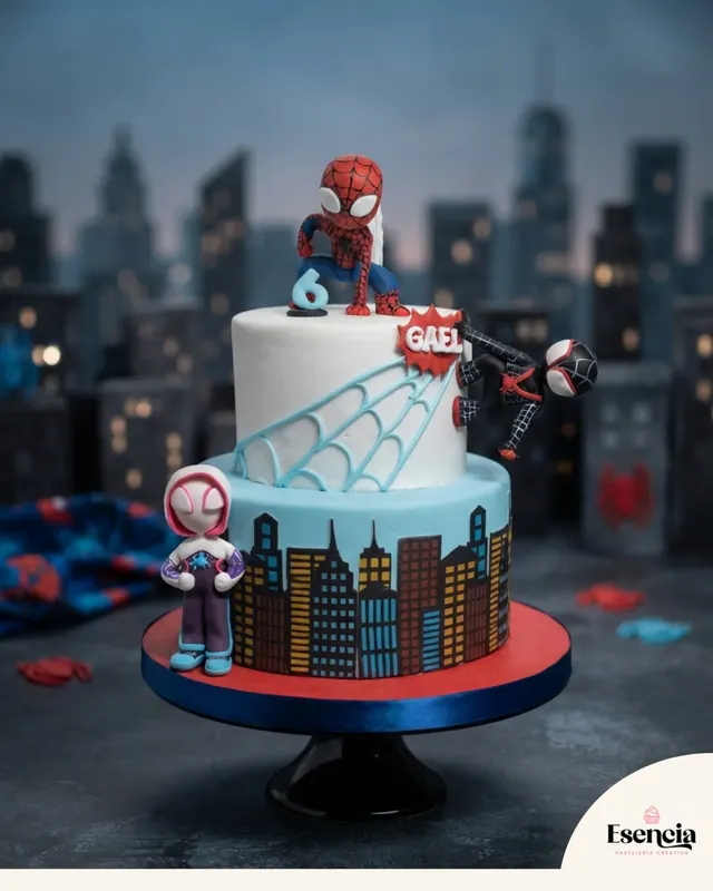 Torta de spider-man