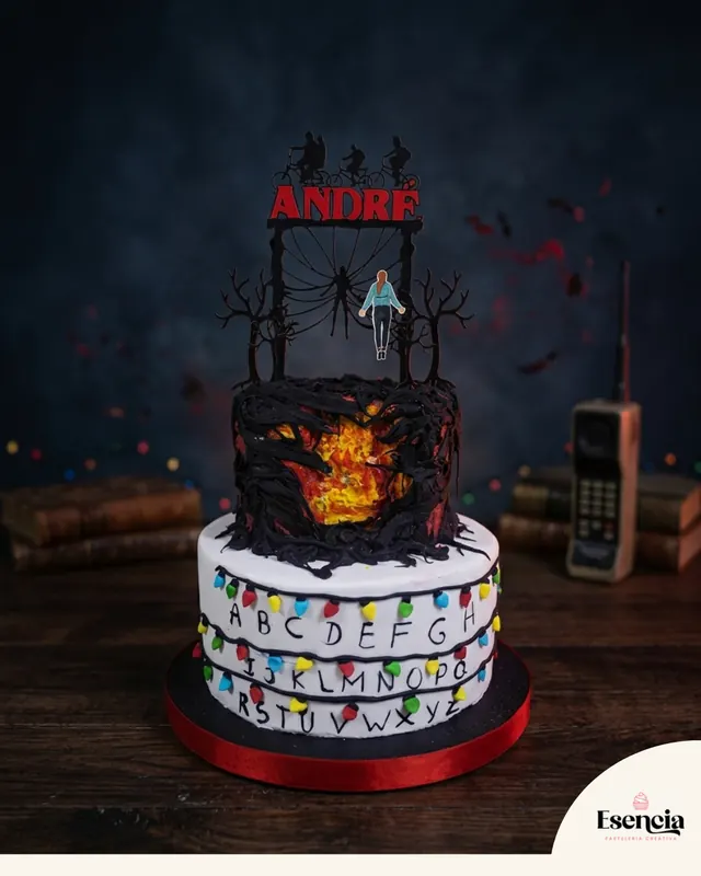 Torta de Stranger Things