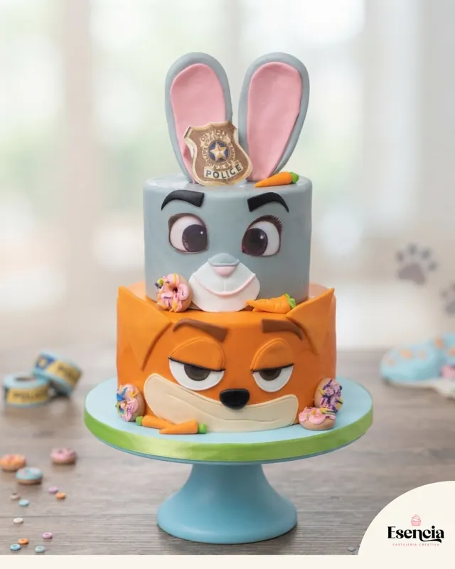 Torta de zootopia