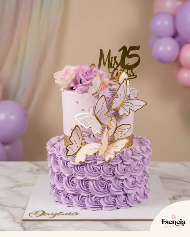 Torta de quinceañera